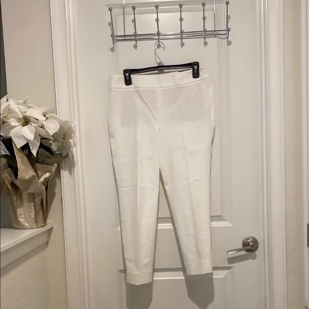 Elegant White Women's Pants